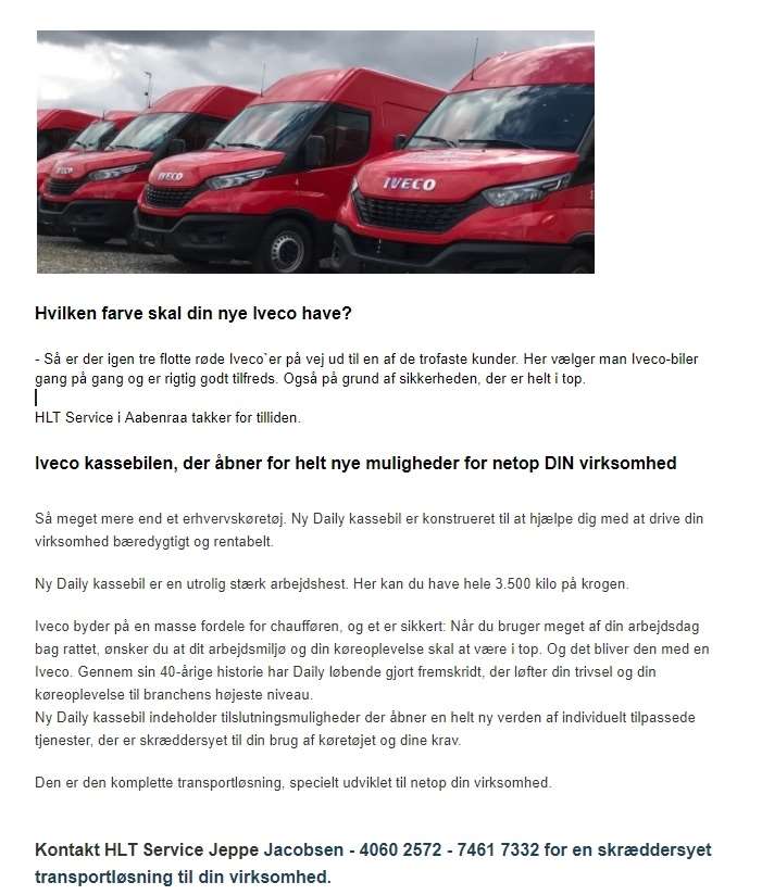 tre røde